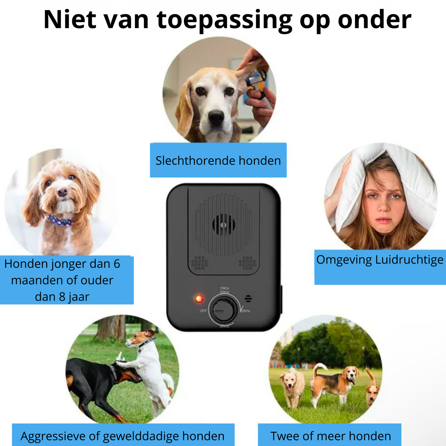 BarkControl Pro™ – Ultrasonisch Anti-Blafapparaat voor Rustige en Gelukkige Huisdieren!