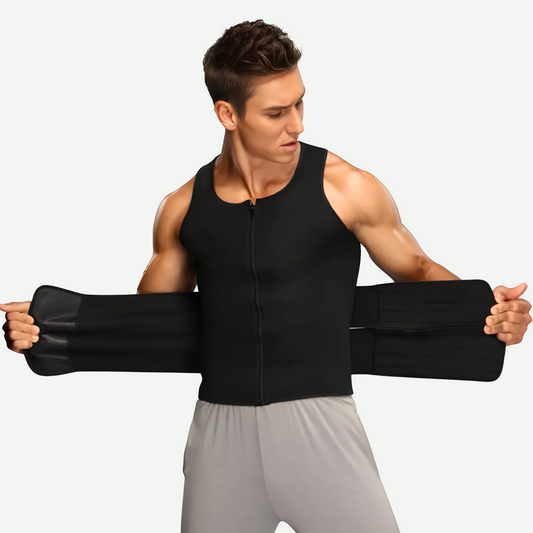SweatPro™ - 2-in-1 Sauna Vest &amp; Taille Trainer