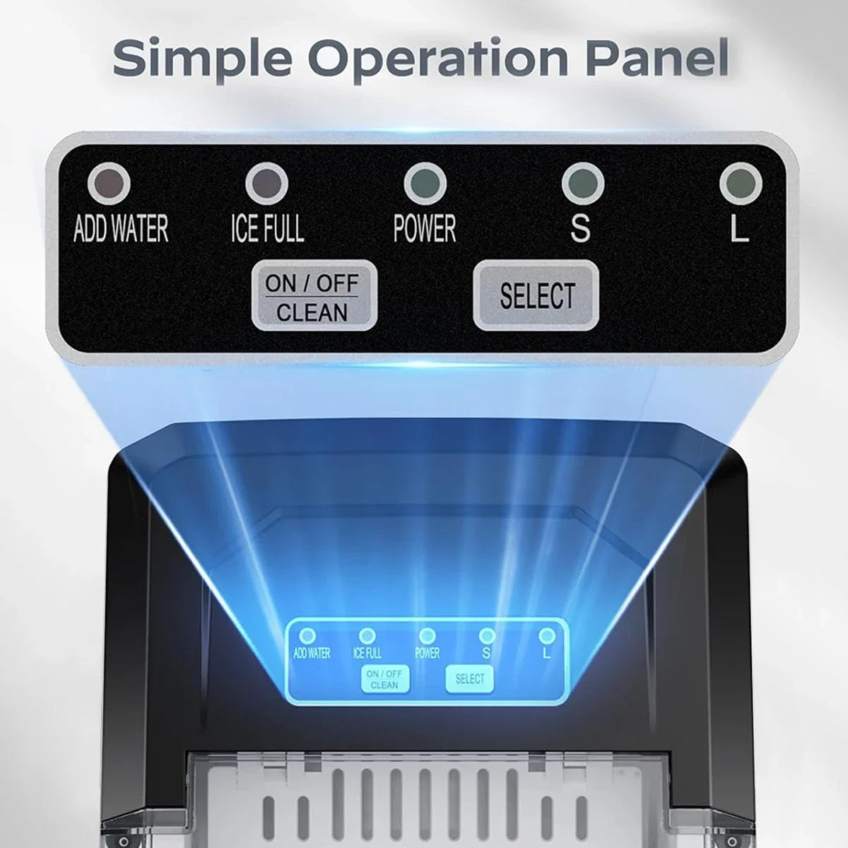 FrostPro™ – Jouw Professionele Elektrische IJsmachine voor Perfecte IJsklontjes, Elke Keer Weer!